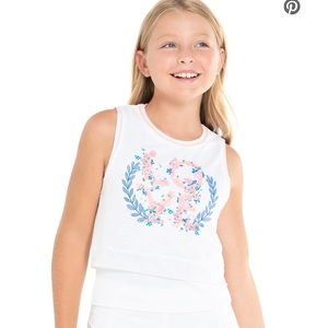 Girl lucky in love tank
